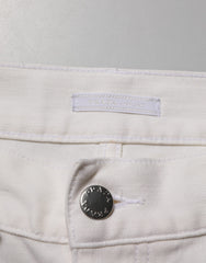 Prada White Mid Waist Skinny Fit Denim Casual Trouser Jeans