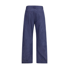 PINKO Blue Polyester Casual Pants