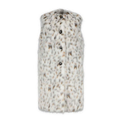 Dolce & Gabbana White Marabou Jackets & Coat