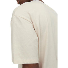 Jack Jones Beige Cotton T-Shirt