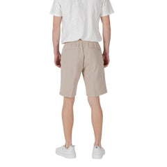 Antony Morato Beige Polyester Bermuda Shorts