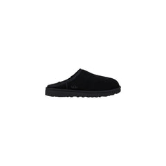 UGG Black Suede Leather Clogs