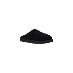 UGG Black Suede Leather Clogs