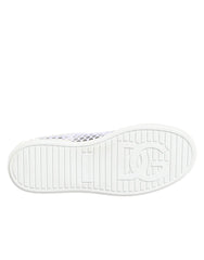 Dolce & Gabbana White Mesh Inserts Low Top Sneakers Shoes