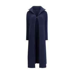 Balenciaga Blue Polyester Full-Length Jacket