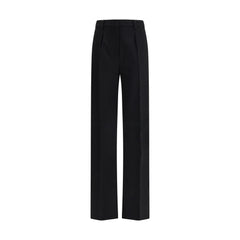 Max Mara Black Camel Hair  Casual Pants