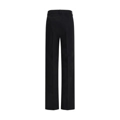 Max Mara Black Camel Hair  Casual Pants