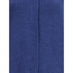 Ella Blue Merino Wool Sweatshirt