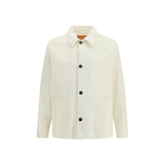 Cruna Cream Cotton Coat