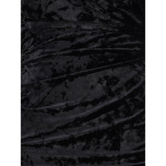 Ganni Black Recycled Polyester Cocktail Dress