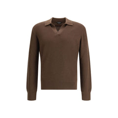 ZEGNA Brown Cashmere Shirt