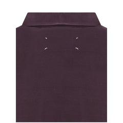 Margiela Purple Viscose Polo Shirt