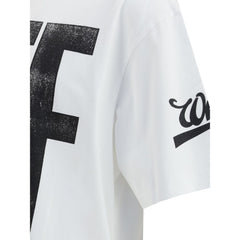 Off-White White Cotton T-Shirt