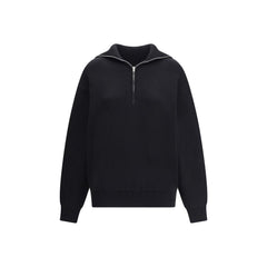 Balenciaga Black Cotton Sweatshirt