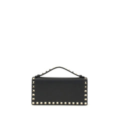 Valentino Garavani Black Calf Leather Bos Taurus Wallet