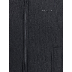 Gucci Black Wool Sleveless Jacket