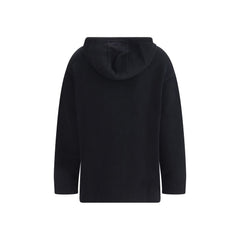 Max Mara Black Wool Hoodie