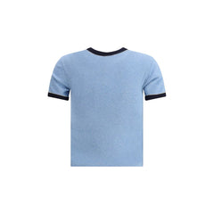 Chloé Light Blue Cotton T-Shirt