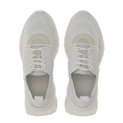 Salvatore Ferragamo White Nylon Athletic Sneakers