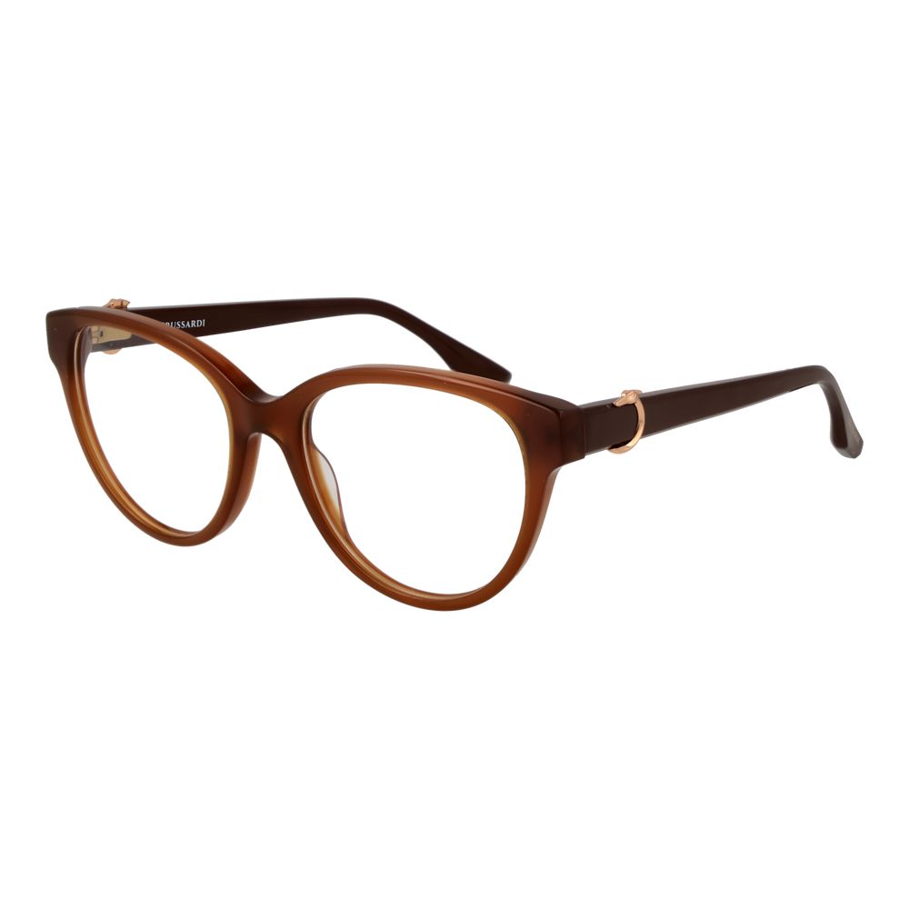 Trussardi Brown Acetate Glasses (Frames)