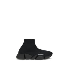 Balenciaga Black Rubber Athletic Sneakers