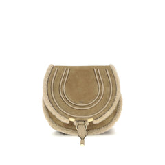 Chloé Beige Calf Leather Bos Taurus Shoulder Bag