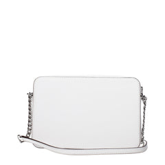 Michael Kors White Leather Crossbody Bag