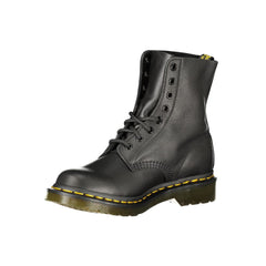 Dr. Martens Black Polyester Ankle