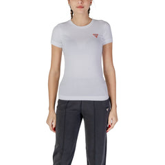 Guess White Cotton Sportswear