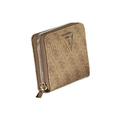 Guess Jeans Beige Polyethylene Women Wallet