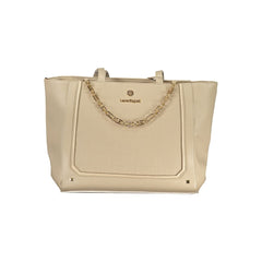 Laura Biagiotti Beige PVC Women Handbag