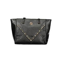 Laura Biagiotti Black PVC Women Handbag
