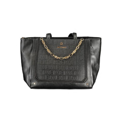 Laura Biagiotti Black PVC Women Handbag