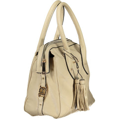 Laura Biagiotti Beige PVC Women Handbag