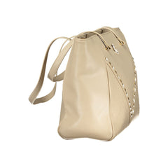 Laura Biagiotti Beige PVC Women Handbag
