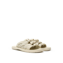 Bottega Veneta Beige Fabric Slippers