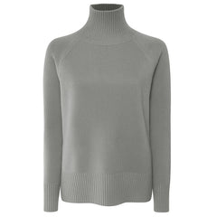 Emilio Romanelli Gray Cashmere Women Sweater