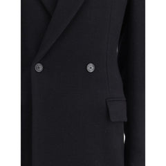 Balenciaga Black Wool Coat