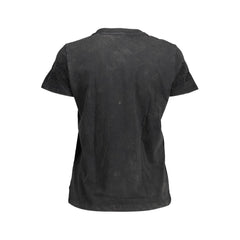 Desigual Black Cotton T-Shirt