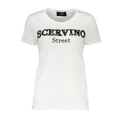 Scervino Street White Cotton T-Shirt