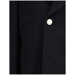 Thom Browne Blue Fabric Coat