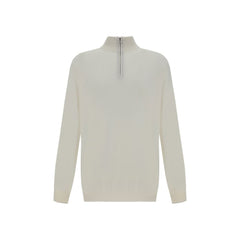 Brunello Cucinelli White Cashmere Cashmere Sweater