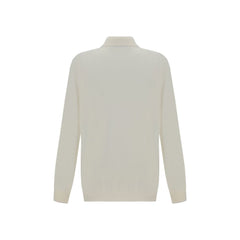Brunello Cucinelli White Cashmere Cashmere Sweater