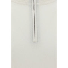 Brunello Cucinelli White Cashmere Cashmere Sweater