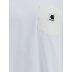 Sacai White Cotton Clothing