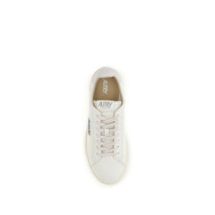 Autry White Rubber Low Top Sneakers