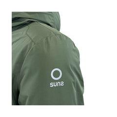 Suns Green Polyester Jackets & Coat