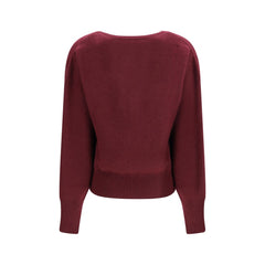 SA SU PHI Bordeaux Cashmere Cashmere Sweater