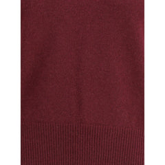 SA SU PHI Bordeaux Cashmere Cashmere Sweater