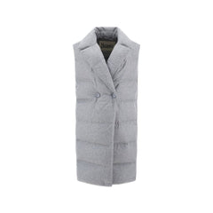 Herno Gray Cashmere Coat